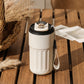 Tasse à café thermos numérique intelligente.